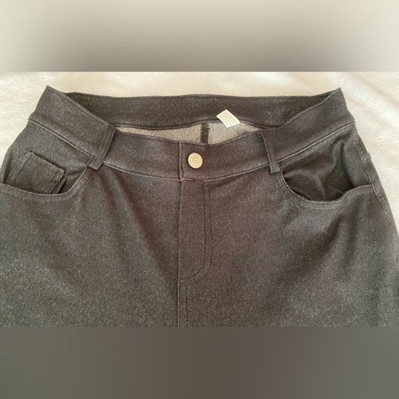 Women's Jean Look Jeggings Leggings Pants XL - Picture 7 of 8